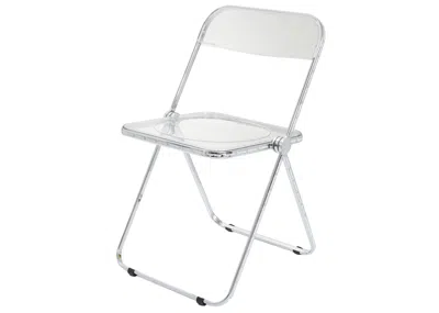 Pre-owned Supreme Anonima Castelli Plia Chair In Silver