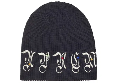 Pre-owned Supreme Aoi Gems Beanie In Black