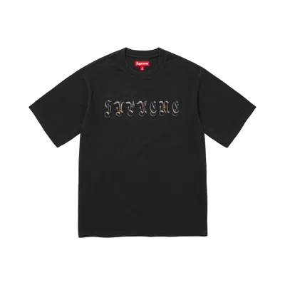 Pre-owned Supreme Aoi Gems Short-sleeve Top 'black' | Men's Size L