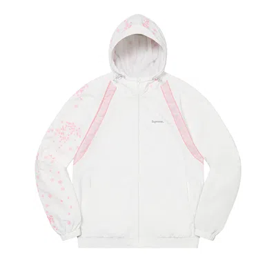 Pre-owned Supreme Aoi Glow-in-the-dark Track Jacket 'white'