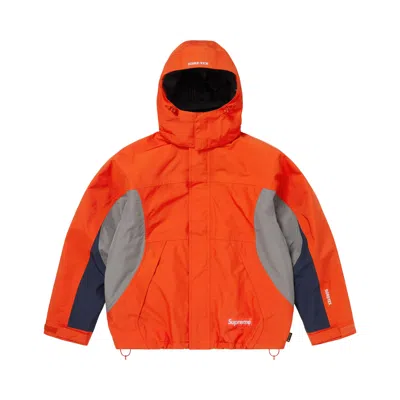 Pre-owned Supreme Aoi Gore-tex Hooded Jacket 'orange' | Men's Size M