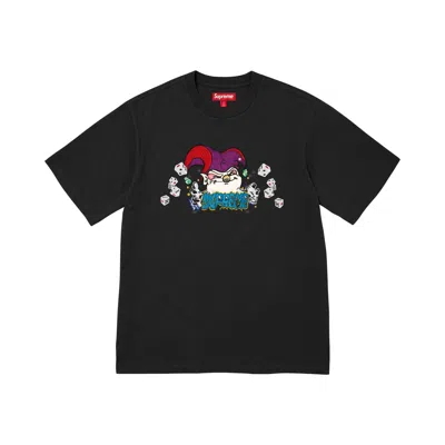 Pre-owned Supreme Aoi Jester Short-sleeve Top 'black' | Men's Size Xl