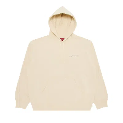 Pre-owned Supreme Aoi Stacked Hooded Sweatshirt 'dark Natural' In Cream