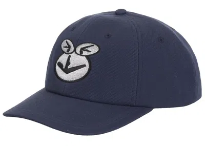 Pre-owned Supreme Aphex Twin 6panel In Navy Blue