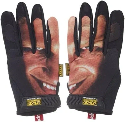 Pre-owned Supreme Aphex Twin Mechanix Work Gloves In Multi