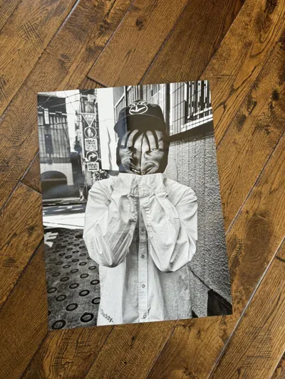 Pre-owned Supreme Aphex Twin Poster In Black