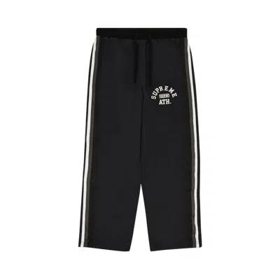 Pre-owned Supreme Appliqué Track Pant 'black'