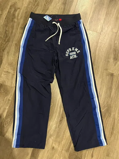 Pre-owned Supreme Appliqué Track Pant Ss ‘23 In Navy