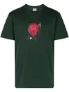 Supreme Araki Rose T-shirt In Green