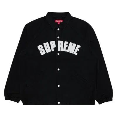 Pre-owned Supreme Arc Denim Coaches Jacket 'black' | Men's Size Xl