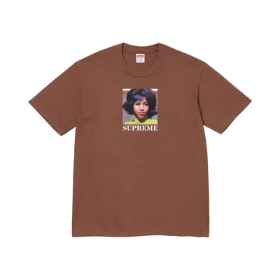 Pre-owned Supreme Aretha Tee 'brown' | Men's Size Xxl