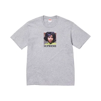 Pre-owned Supreme Aretha Tee 'heather Grey' | Men's Size Xxl In Gray