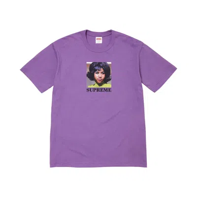 Pre-owned Supreme Aretha Tee 'purple' | Men's Size Xxl