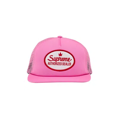 Pre-owned Supreme Authorized Mesh Back 5-panel 'pink'
