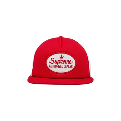 Pre-owned Supreme Authorized Mesh Back 5-panel 'red' | Men's Size Onesize