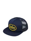 Supreme Authorized Mesh-back 5-panel Cap In Gold