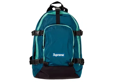Pre-owned Supreme Backpack (fw19) In Dark Teal