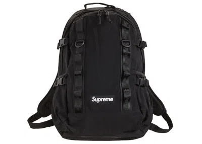 Pre-owned Supreme Backpack (fw20) In Black