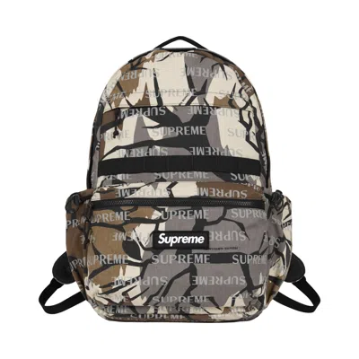 Pre-owned Supreme Backpack 'predator Camo' | Green | Men's Size Onesize