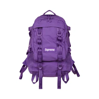 Pre-owned Supreme Backpack 'purple' | Men's Size Onesize