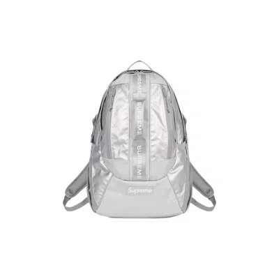 Pre-owned Supreme Backpack 'silver' | Men's Size Onesize