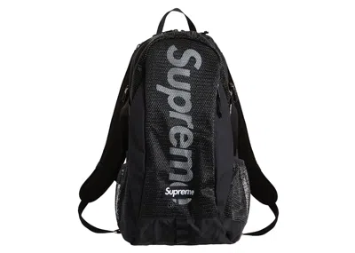 Pre-owned Supreme Backpack (ss20) In Black