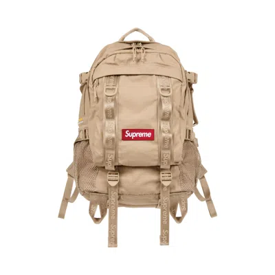 Pre-owned Supreme Backpack 'tan' | Men's Size Onesize In Brown