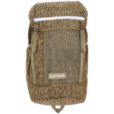 Pre-owned Supreme Backpack 'tan Raindrop' | Men's Size Onesize
