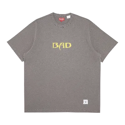 Pre-owned Supreme Bad Short-sleeve Top 'grey'
