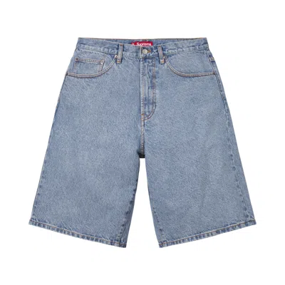 Pre-owned Supreme Baggy Denim Short 'washed Indigo' | Blue | Men's Size 32