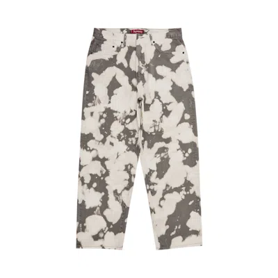 Pre-owned Supreme Baggy Jean 'bleached' | Blue | Men's Size 30