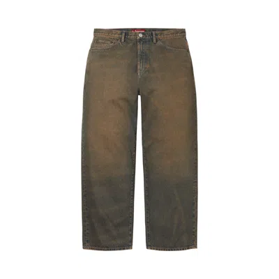 Pre-owned Supreme Baggy Jean 'dirty Indigo' | Brown | Men's Size 30