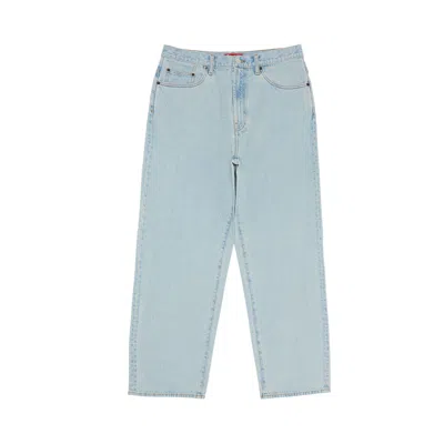 Pre-owned Supreme Baggy Jean 'light Washed Indigo' In Blue