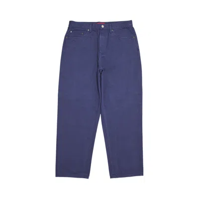 Pre-owned Supreme Baggy Jean 'navy' In Blue