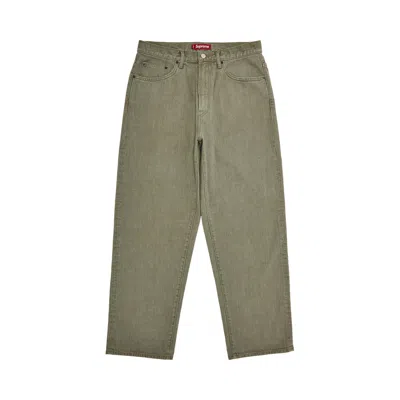 Pre-owned Supreme Baggy Jean 'olive' | Green | Men's Size 30