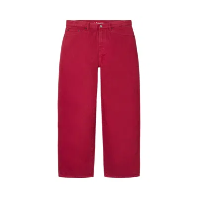 Pre-owned Supreme Baggy Jean 'red' | Men's Size 30