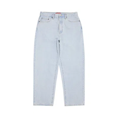 Pre-owned Supreme Baggy Jean 'washed Indigo' In Blue