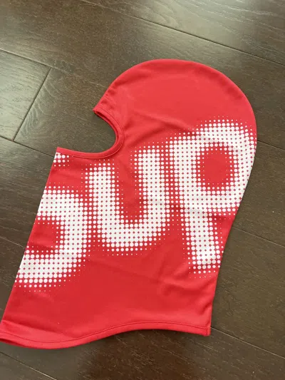 Pre-owned Supreme Balaclava Red New