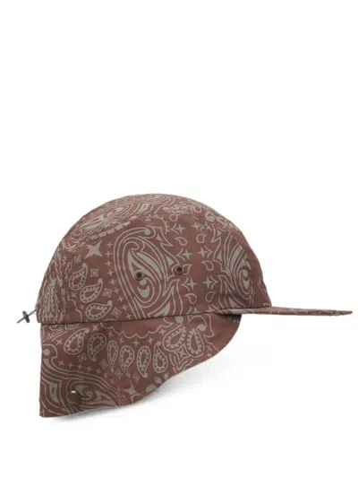 Supreme Bandana-print Baseball Cap In Pink