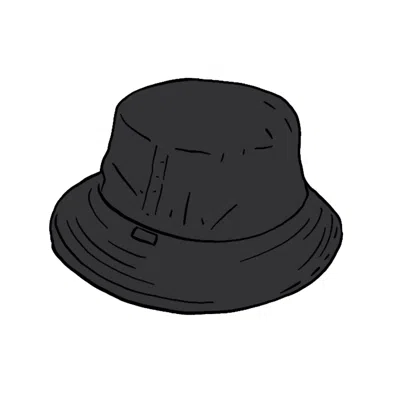 Pre-owned Supreme Barbour Waxed Cotton Crusher Hat In Black