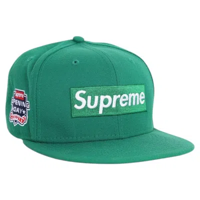 Pre-owned Supreme Baseball Cap L - Xl In Green