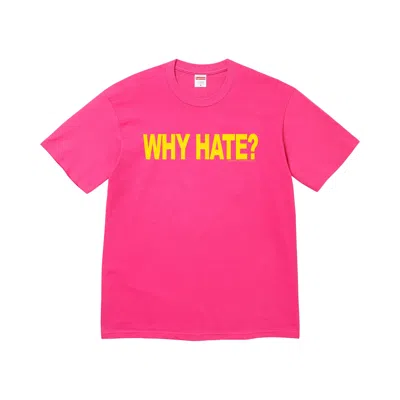 Pre-owned Supreme Based Tee 'fuchsia' | Pink | Men's Size L