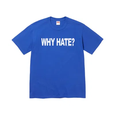 Pre-owned Supreme Based Tee 'royal' | Blue | Men's Size S