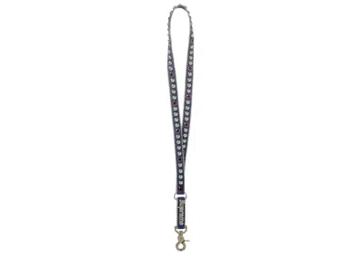Pre-owned Supreme B.b. Simon Denim Lanyard In Washed Indigo In Blue