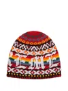 Supreme Beaded Beanie Hat In Multi