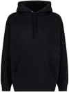 Supreme Beaded-logo Cotton Hoodie In Black