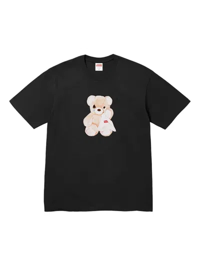 Supreme Bear-print T-shirt In Black
