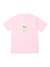 Supreme Bear-print T-shirt In Pink