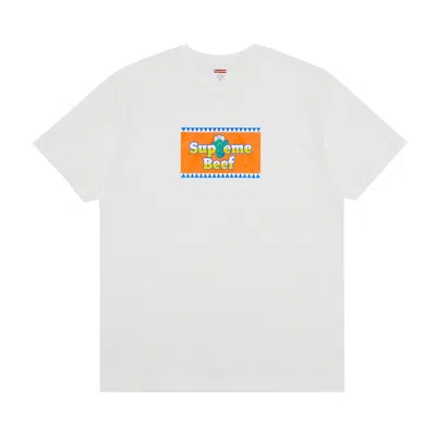 Pre-owned Supreme Beef Tee 'white' | Men's Size M