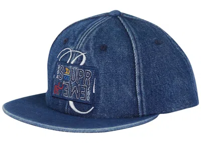 Pre-owned Supreme Bernadette Corporation 6panel In Denim